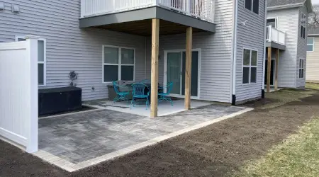 paver patio installation